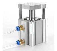 1 pz CQMB20/25/32 senza magnete corsa 5-100mm cilindro ad aria sottile a doppia azione guida stelo cilindro pneumatico compatto(Stroke 50mm,Bore 50mm)