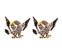 1 PZ Creative Men Eagle Bird Shape Spilla Abbigliamento moda Abbigliamento