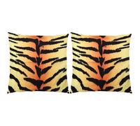 1 PZ Creative Tiger Stripes Pattern Cushion Cover Stile moderno Federa per la