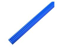 1 pz. Cremagliera in nylon 0,5/0,8/1/1,5/2 Modulo Lunghezza 300 mm Pignone e ingranaggio in plastica Guida a cremagliera dritta per attrezzature CNC(1 Module 15x15x300mm)