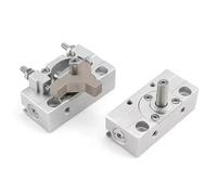 1 pz CRJB/CRJU05/1-90/180E Cilindro pneumatico a installazione libera Cilindro rotante oscillante Cremagliera e pignone in miniatura(CRJU1X180)