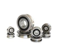 1 PZ Cuscinetto a rulli guida serie LFR LFR50/5-4 diametro interno 5 mm diametro esterno 16 mm altezza 8 mm scanalatura a U diametro 4 mm