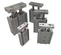 1 PZ CXSM10-10 CXSM10-30 CXSM15-40 CXSM 20-30 cilindro a doppia asta tipo base componente pneumatico utensili ad aria(Stroke 20mm,CXSM Bore 15)