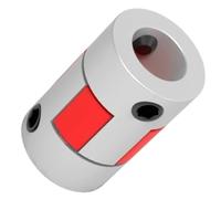 1 Pz D14L22 Giunto A Due Ganasce Flessibile For Albero In Alluminio Connettore Motore Giunti Flessibili CNC 3/3,17/4/5/6/6,35/8 Mm(6.35mm to 8mm)