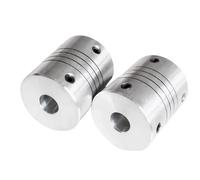 1 pz D19*L25 Giunto albero flessibile in alluminio Ganascia 3/4/5/6/6,35 mm Accoppiatore motore passo-passo CNC Encoder Macchina for incisione(5x10)
