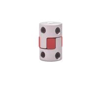 1 pz D20 L25 Giunto a 2 griffe Foro 8/10 Grande macchina for incisione Servomotore Encoder Giunto in lega di alluminio(20X30-3X8)
