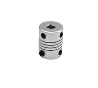 1 pz D25L30 Avvolgimento Linea Superiore Elastico Giunto RS Lega di Alluminio Motore Passo-Passo CNC Encoder Albero Morbido Foro Interno 4/5/6/6,35/8/10/12 mm(5mm to 6mm)