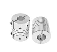 1 pz D40L50 Giunto di serraggio elastico in lega di alluminio for encoder motore Foro 10/11/12/12,7/14/15/16/17/18/19/20/21/22 mm(10-22)