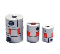 1 pz D40L50 Giunto in alluminio flessibile Giunto for albero motore Connettore CNC Giunti elastici D40 L50 Foro 8-22 mm(9x18)