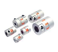 1 pz D45L66 Giunto flessibile for albero motore passo-passo a sei griffe Giunto elastico CNC D45 L66 Foro 6-25 mm(18x21)
