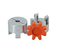 1 pz D55L78 Giunto flessibile in alluminio a quattro ganasce for albero motore, diametro interno 14-38 mm, giunto a vite a sfere, router(19mm to 20mm)