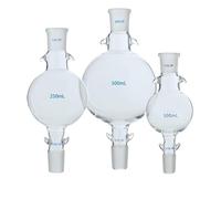 1 pz da 50 ml a 2000, serbatoio for solvente for cromatografia in vetro laboratorio, sfera di stoccaggio for colonna cromatografica con giunto standard (2000 24x24)(500ml 24x24)