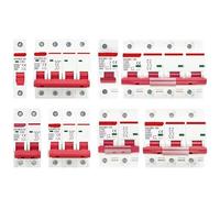 1 pz DC 1000 V 1P 2P 3P 4P Mini interruttore solare di protezione da sovraccarico 6 A ~ 63 A / 80 A 100 A 125 A MCB for impianto fotovoltaico FV(1P,40A)