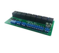 1 pz DC 12V/24V 4-16CH DI-DO CAN Modulo relè Fieldbus RS485 Modbus RTU Scheda di espansione IO NPN/PNP Controller CAN con ingresso digitale(8CH 24V NPN Board)