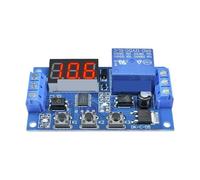 1 pz DC 12V 24V LED digitale relè temporizzato trigger ciclo timer interruttore di ritardo circuito scheda modulo di controllo temporizzazione fai da te(DC 12V)