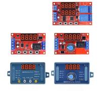 1 pz DC 5 V 12 V 24 V 10 A Modulo relè temporizzato regolabile 32 modalità LED Timer di controllo interruttore ciclo impulsi digitale(5V Dual Way)