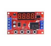 1 pz DC 5 V 12 V 24 V 10 A Modulo relè temporizzato regolabile 32 modalità LED Timer di controllo interruttore ciclo impulsi digitale(5V)