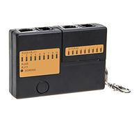 1 PZ DC 9 V Professionale Mini Cavo di Rete Tester RJ45 RJ11 RJ12 Rete LAN Cable Tester Detector Tracker Remote Test Strumenti kit