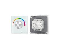 1 pz DC12-24V T3-K 4A*3CH Pannello di controllo a parete a tensione costante con 86 manopole, telecomando rotante, regolatore luminosità(T3-K-W)