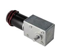 1 pz DC12V 24V Motoriduttore a coppia elevata Turbo in metallo Riduttore a vite senza fine Motore invertito Bassa velocità 200kg.cm Autobloccante a vite senza fine DC(Only the motor,6rpm,24V)