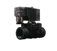 1 PZ DC12V, valvola DC24V, elettrovalvola, valvola 'acqua, 1/2 "3/4" 1 "2/2 vie in plastica a guida diretta normalmente chiusa, 0-10 bar(3/4",EPDM_DC24V)