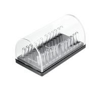 1 PZ Dentale Rotonda Rettangolare Archwire Box Dispenser Acrilico Posizionamento Scatola Ortodonzia Arco Fili Titolare Dentale Accessori Strumento (Stile A)