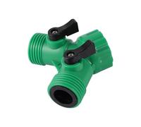 1 pz. Deviatore for Tubo da Giardino, distributore a Y for Tubo da Giardino, distributore a Y for Rubinetto, Adattatore for valvola di Controllo del Flusso dell'Acqua.(4107)
