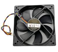 1 pz DF1202512B2LN 120mm 12cm Ventola di raffreddamento 120X25 12V Doppia sfera 4 pin PWM Case Chassis Ultra Silenzioso