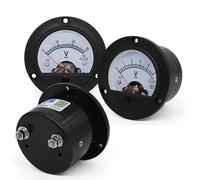 1 pz DH-52 Voltmetro Puntatore Misuratore DC1V 2V 3V 5V 10V 15V 20V 25V 30V 50V 75V 100V 150V 200V 300V 450V 500V 600V Pannello di Tensione(5V)