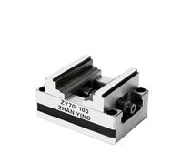 1 pz di alta precisione ZY60-80 a quattro assi a cinque assi giradischi apparecchio autocentrante CNC morsa concentrica a becchi piatti(ZY70-100 Flat mouth)