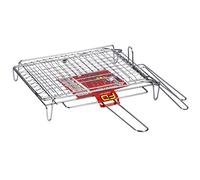 99555 Q.TA' 1 GRATICOLA DOPPIA RIBALTABILE C/PIEDI 40X30 CM