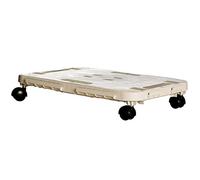 Pedana con ruote cm. 48x29x12,5 beige