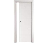 1 PZ Di PORTA MOD.MICROTEC SCORR.FRASSINO BIAN.210X80
