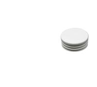 1 pz Dia16 19 22 25 28 30 32 38 40 42 45 50 63 70 74 76 80 90 100mm Bianco Rotondo di Plastica Tappi di Chiusura Tubo Tubo Inserti Spina(4pcs,63mm)