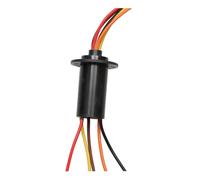 1 pz diametro 31 mm 4/5/6 canali 30 A ad alta corrente generazione di energia eolica anello di contatto immagine trasmissione del segnale giunto rotante anello di contatto conduttivo(Dia 31mm 5CH 30A)