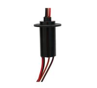 1 pz diametro 31 mm 4/5/6 canali 30 A ad alta corrente generazione di energia eolica anello di contatto immagine trasmissione del segnale giunto rotante anello di contatto conduttivo(Dia 31mm 4CH 30A)