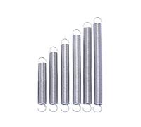 1 pz, diametro filo,5 mm, esterno 15, lunghezza 40-300, molla a doppio gancio di tensione in acciaio inossidabile(250mm)