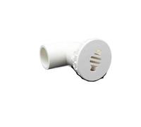 1 pz Diametro interno 20/25 mm Gomito di scarico for acquario a 90 gradi Connettore di scarico for acquario in vetro Connettori for tubi di scarico(WHITE,ID 25mm)