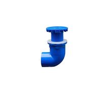 1 pz Diametro interno 20/25 mm Gomito di scarico for acquario a 90 gradi Connettore di scarico for acquario in vetro Connettori for tubi di scarico(Blue,ID 20mm)
