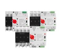 1 pz Din Rail 2P 3P 4P ATS Interruttore di trasferimento automatico a doppia alimentazione Interruttori di alimentazione ininterrotta 2P 63A 100A 125A(4P,100A)