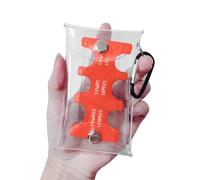 1 PZ Dispenser di Monete Collezione di Monete Borsa Portafoglio Organizzatore per Auto Coin Stor Coin Changer V4A2 Mini Giappone Dispenser, Arancione, B