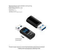 1 Pz Display LED Digitale Adattatore USB 3.2 10 Gbps 36-60 W Misuratore di Potenza Tester Chip Intelligente Trasmissione Dati Estensione USB C A