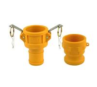 1 pz DN15 a DN50 Nylon Camlock Giunti 1/2 "a 2" Quick Disconnect PP adattatore raccordi per tubi (23,1 cm)