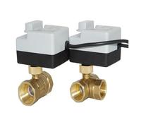 1 pz DN15 DN20 DN25 DN40 AC220V Attuatore for valvola a sfera elettrica manuale A tre fili A due controlli A due vie A tre vie Filettatura interna A tre vie(DN32)