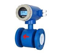 1 pz DN50 misuratore di portata elettromagnetico con display digitale sensore for liquidi fognari Apparecchiatura di misurazione elettronica Flangia for tubi