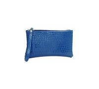 1 PZ Donne PU Frizione Lungo Casual Portafoglio In Pelle Moneta Borsa Femminile Borse A Mano Cerniera Tasca Telefono Porta Carta di Credito, Azzurro, Taglia unica