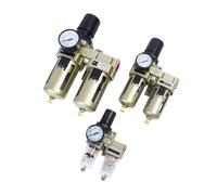 1 PZ doppio filtro sorgente d'aria processore AW4000 + AF4000 separatore olio-acqua filtro aria valvola riduttrice di pressione(AW3000＋AF3000)