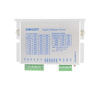 1 pz Driver motore passo-passo digitale 17 0,3-2,2 A 18 V-36 V CC 2 fasi DM420Y Controller motore passo-passo for Nema17 Nema23