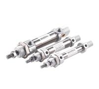 1 pz DSNU In Acciaio Inox A Doppio Effetto Mini Pneumatico DSNU12-16-20-25-32-40X25*50X75X80X100-PA Cilindro Aria(Stroke 100mm,DSNU32 (Bore 32mm))