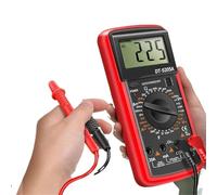 1 pz DT9205A-1 Multimetro digitale professionale Misuratore di tensione e corrente Test Capacità Resistenza Ohm(DT9205A blue)